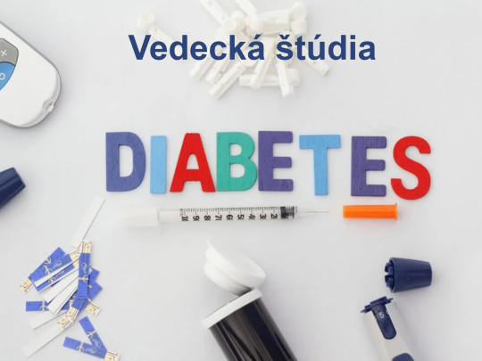 Vedecka študia - diabetes