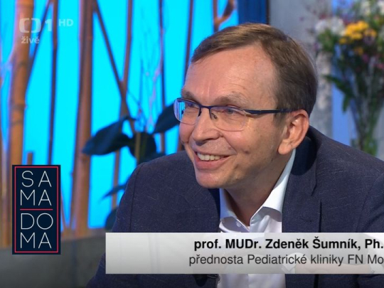 Prof. MUDr. Zdeněk Šumník, Ph.D. v Sama doma