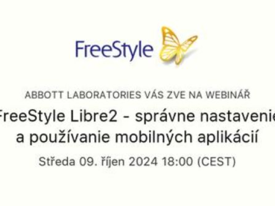 FreeStyle Libre2 - správne nastavenie a používanie mobilných aplikácií